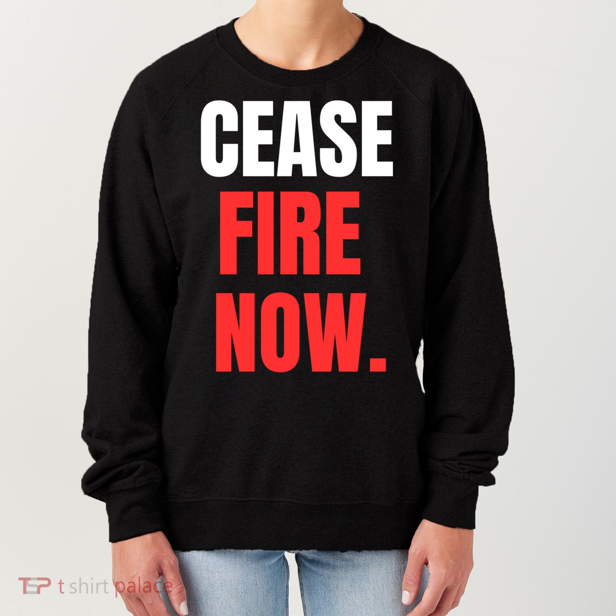 Ceasefire Now Women's Sweatshirt