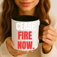 Ceasefire Now Coffee Mug thumb 3