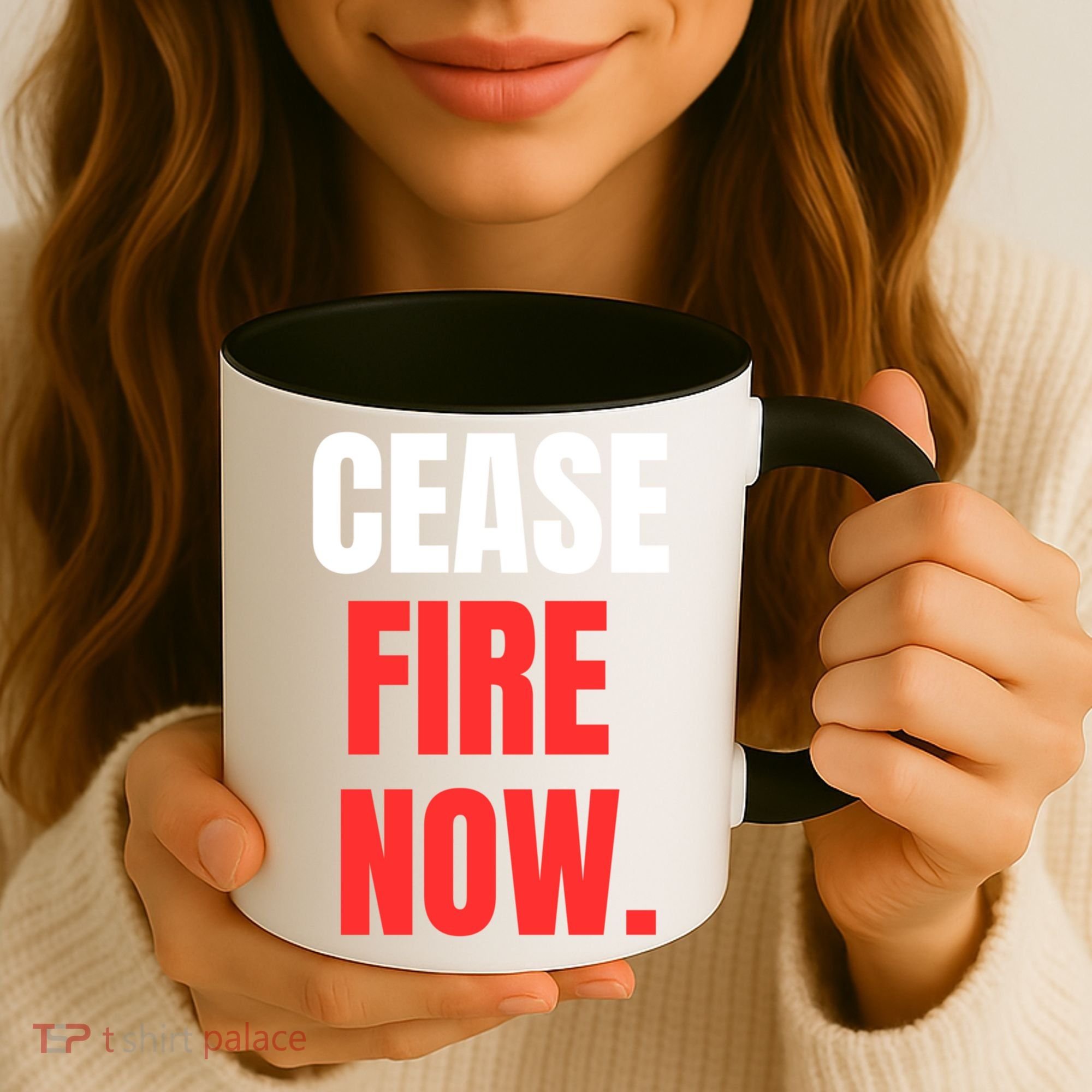 Ceasefire Now Coffee Mug