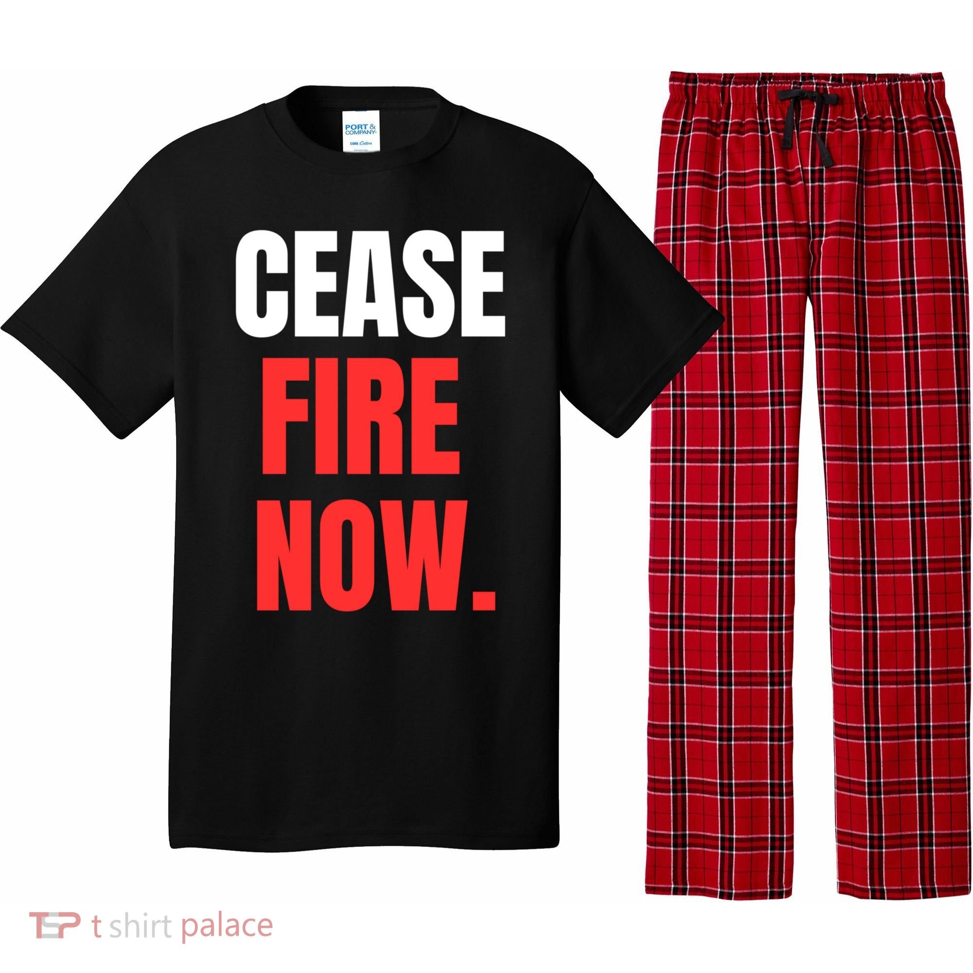 Ceasefire Now Pajama Set
