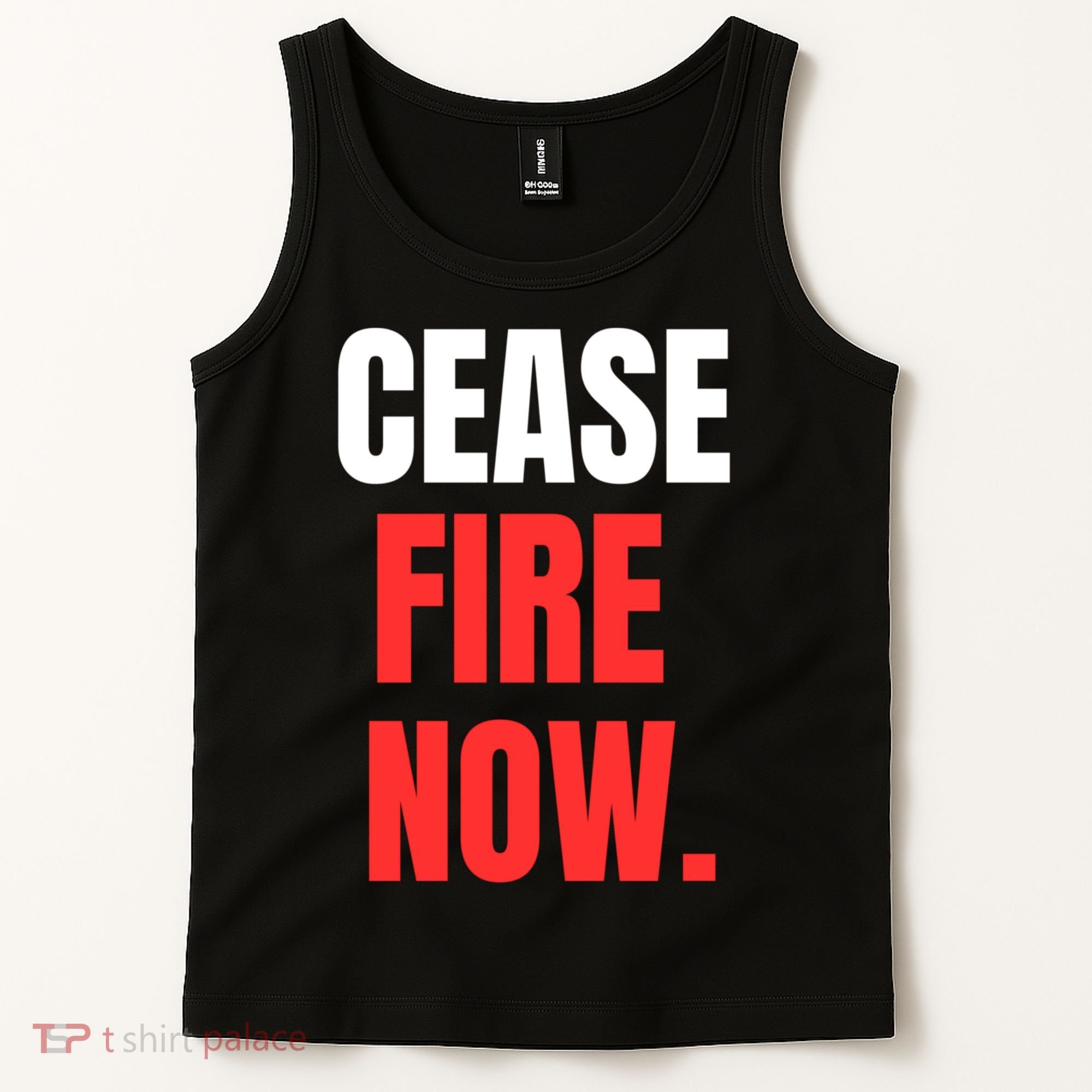 Ceasefire Now Tank Top