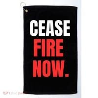 Ceasefire Now Golf Towel thumb 0