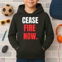 Ceasefire Now Kids Hoodie thumb 2