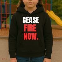 Ceasefire Now Kids Hoodie thumb 3