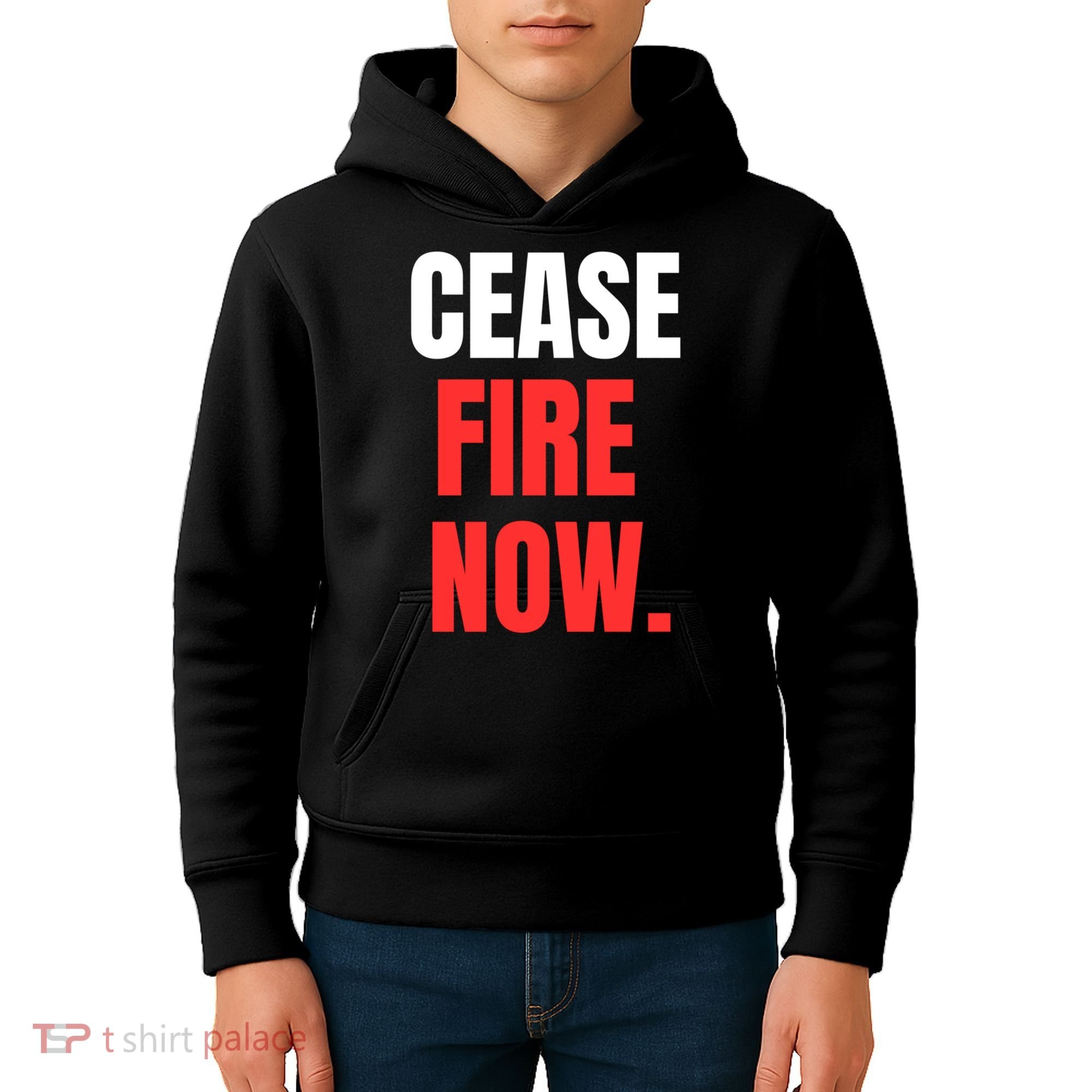 Ceasefire Now Kids Hoodie