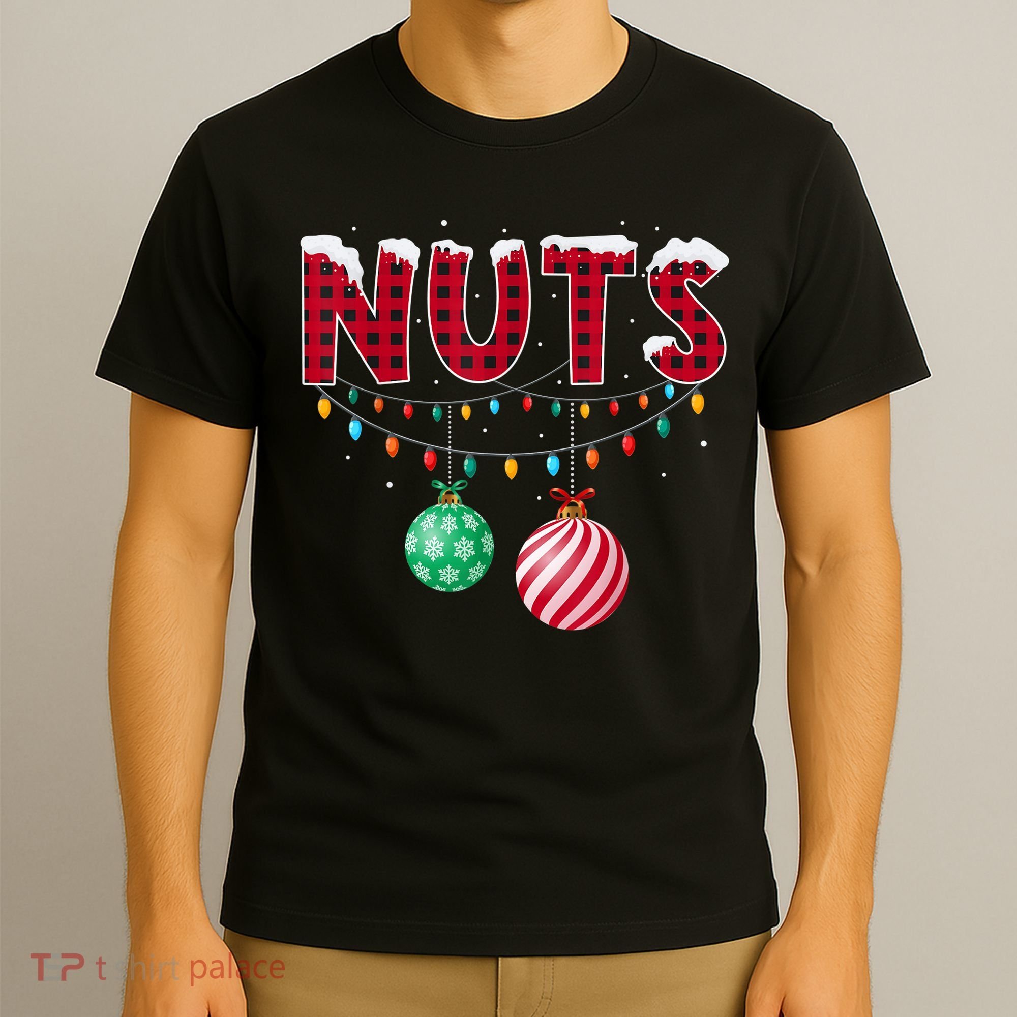 Chest Nuts Christmas Shirt Funny Matching Couple Chestnuts T-Shirt