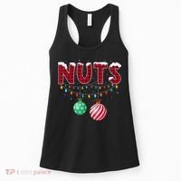 Chest Nuts Christmas Shirt Funny Matching Couple Chestnuts Women's Tank Top thumb 0