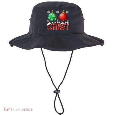 Chest Nuts Christmas Funny Matching Couple Chestnuts Bucket Hat