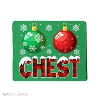 Chest Nuts Christmas Funny Matching Couple Chestnuts Mousepad thumb 0