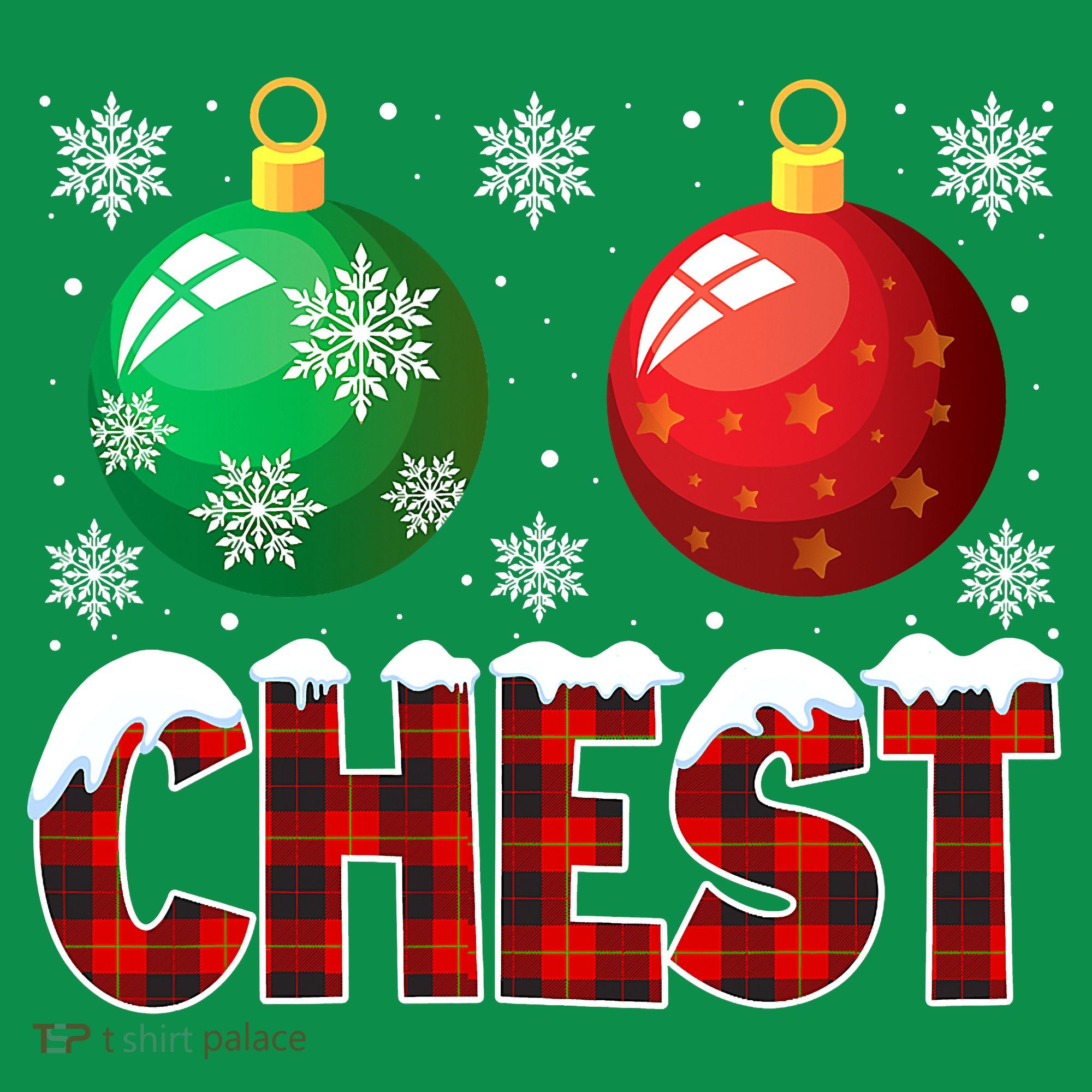 Chest Nuts Christmas Funny Matching Couple Chestnuts Women's T-Shirt
