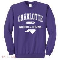 Charlotte North Carolina Est. 1768 Varsity Sweatshirt thumb 0