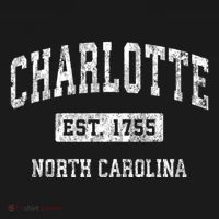 Charlotte North Carolina Nc Vintage Established T-Shirt thumb 7