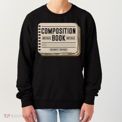 Composition Notebook Costume Women's Sweatshirt