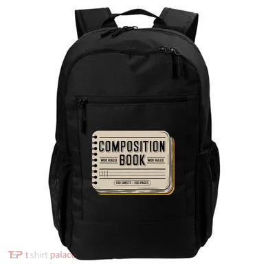Composition Notebook Costume Backpack