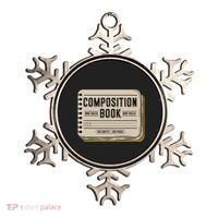Composition Notebook Costume Ornament thumb 0