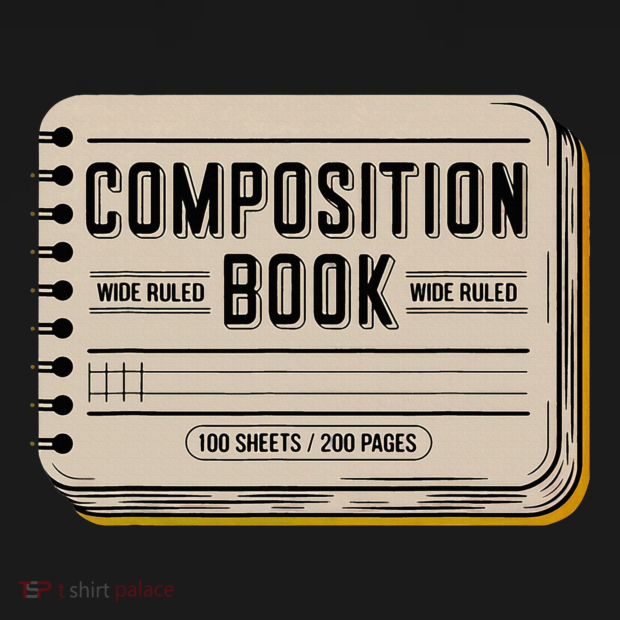 Composition Notebook Costume Ornament