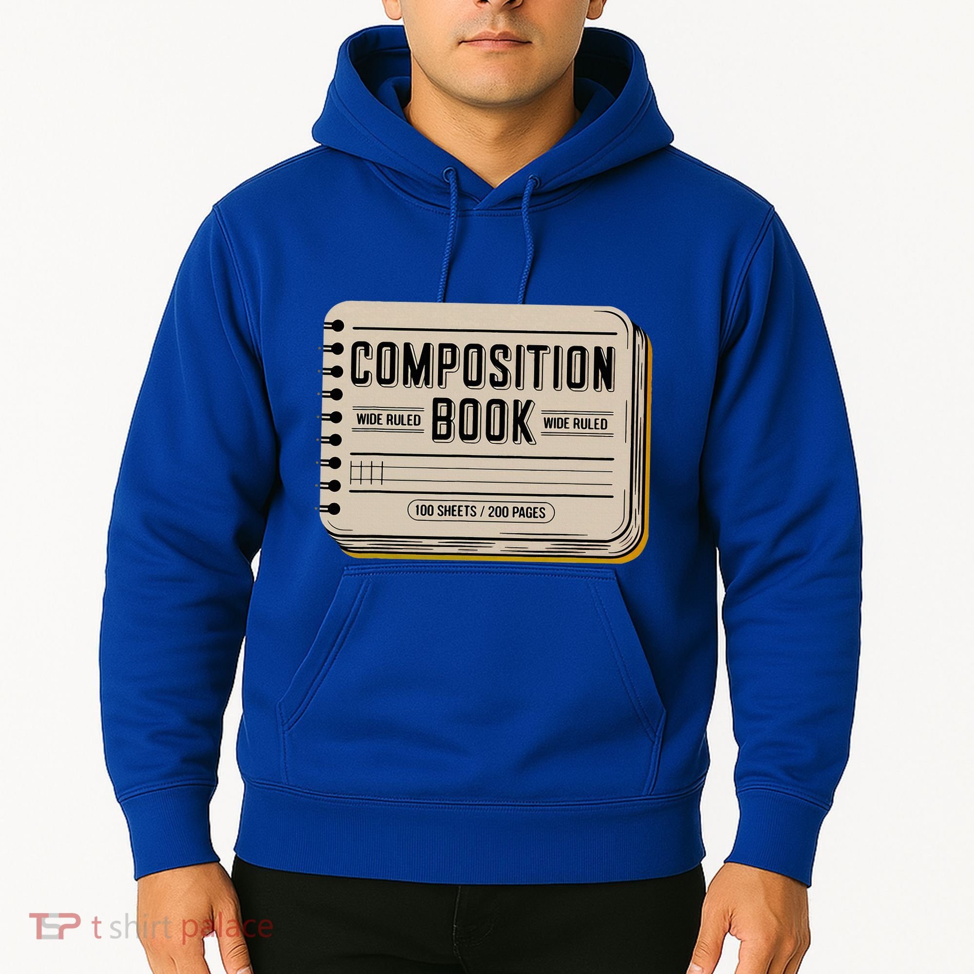 Composition Notebook Costume Hoodie