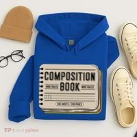 Composition Notebook Costume Hoodie thumb 4