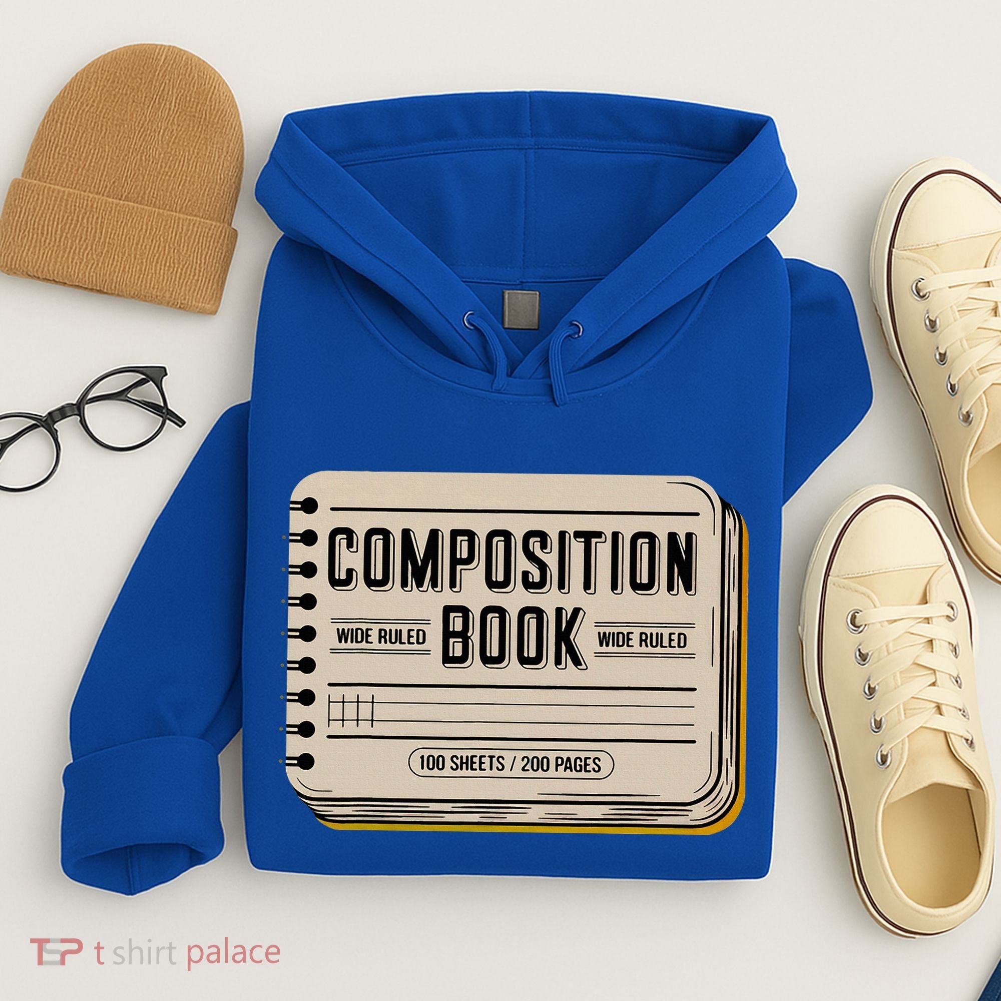 Composition Notebook Costume Hoodie