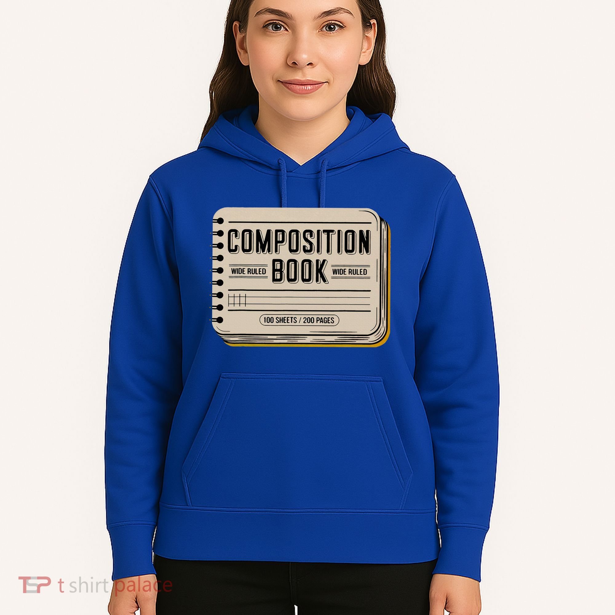 Composition Notebook Costume Hoodie
