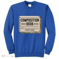 Composition Notebook Costume Sweatshirt thumb 0