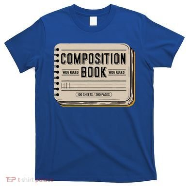 Composition Notebook Costume T-Shirt