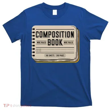 Composition Notebook Costume T-Shirt