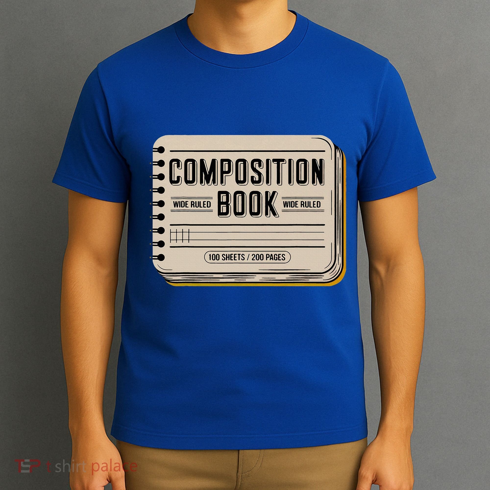 Composition Notebook Costume T-Shirt