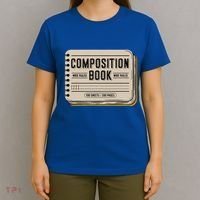 Composition Notebook Costume T-Shirt thumb 4