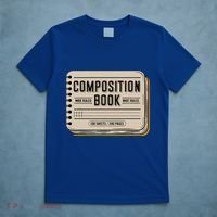 Composition Notebook Costume T-Shirt thumb 5