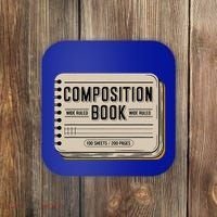 Composition Notebook Costume Coaster thumb 0