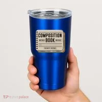 Composition Notebook Costume Tumbler thumb 2