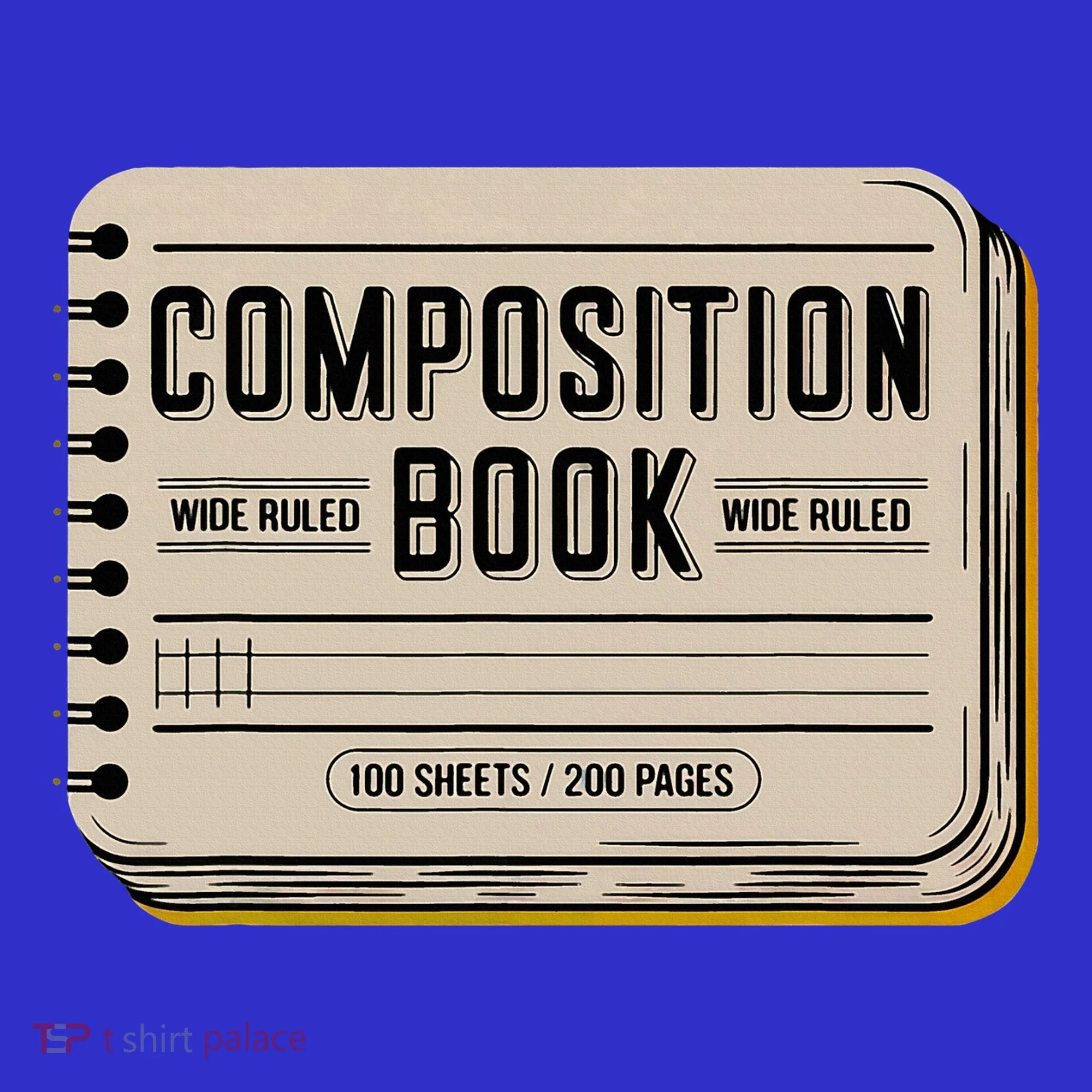 Composition Notebook Costume Tumbler