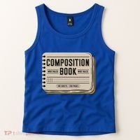 Composition Notebook Costume Tank Top thumb 2