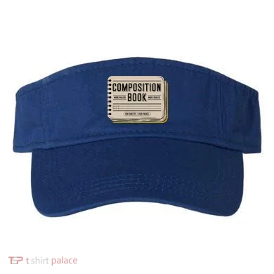 Composition Notebook Costume Visor