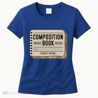 Composition Notebook Costume Women's T-Shirt thumb 0