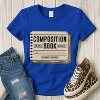 Composition Notebook Costume Women's T-Shirt thumb 3
