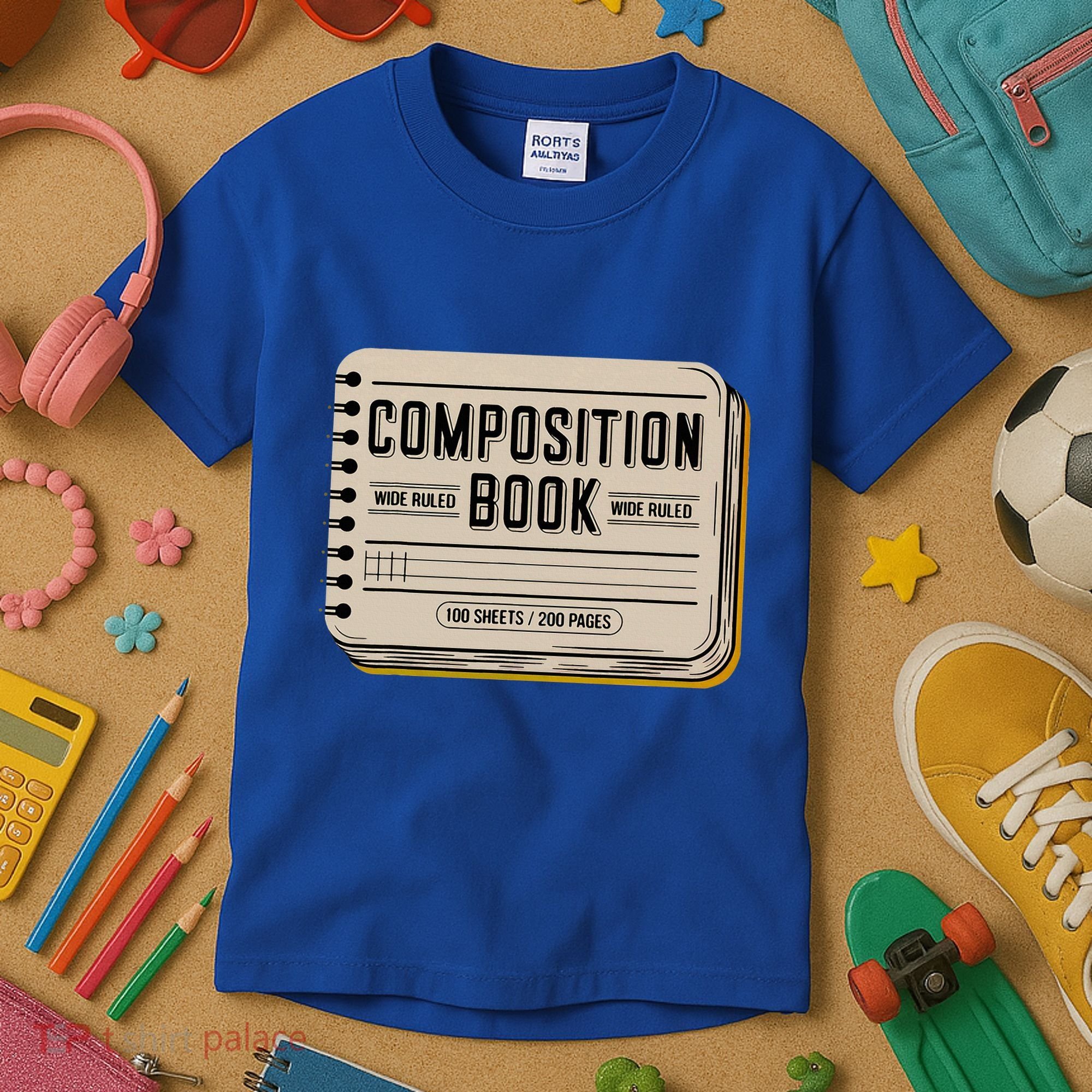 Composition Notebook Costume Kids T-Shirt