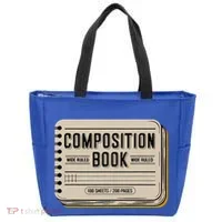 Composition Notebook Costume Tote Bag thumb 0