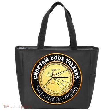Choctaw Nation Code Talkers Homage For Heritage Supporters Tote Bag