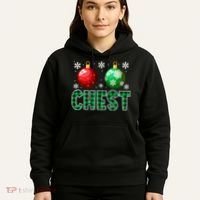 Chest Nuts Christmas Funny Couples Christmas Chestnuts Hoodie thumb 5
