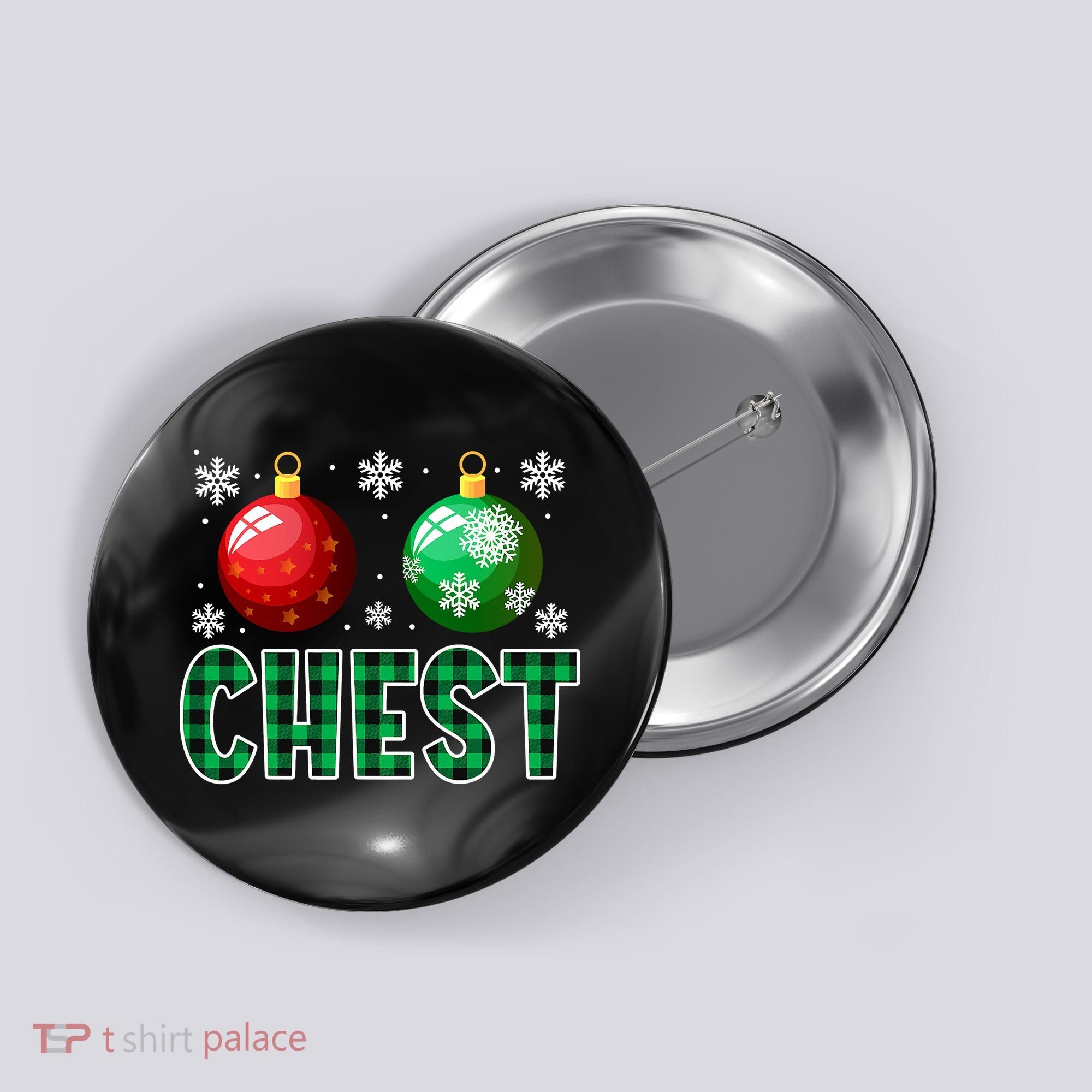 Chest Nuts Christmas Funny Couples Christmas Chestnuts Button