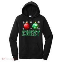 Chest Nuts Christmas Funny Couples Christmas Chestnuts Women's Hoodie thumb 0