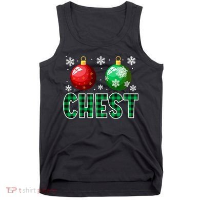 Chest Nuts Christmas Funny Couples Christmas Chestnuts Tank Top