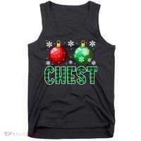 Chest Nuts Christmas Funny Couples Christmas Chestnuts Tank Top thumb 0