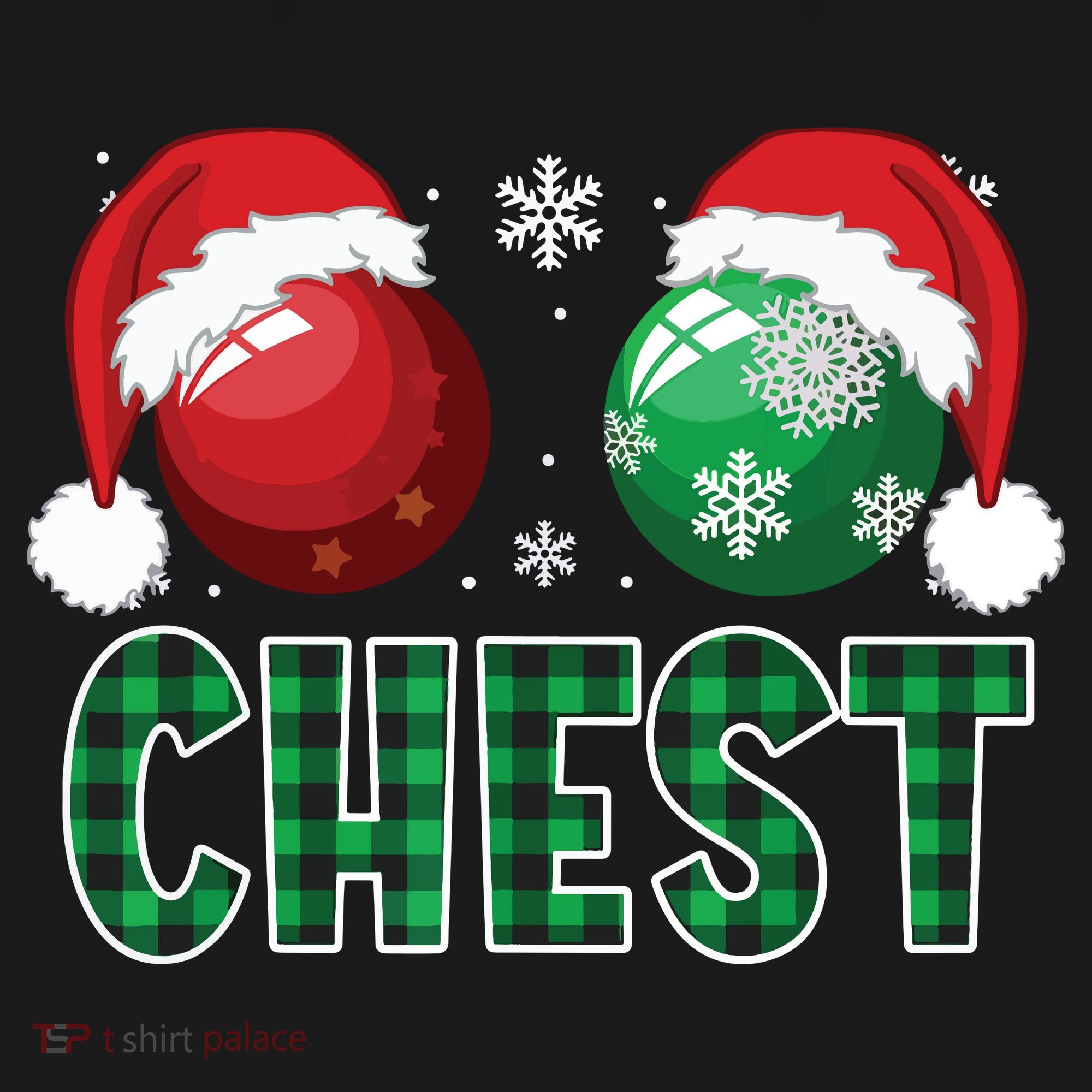 Chest Nuts Christmas Shirts Funny Matching Couple Chestnuts T-Shirt