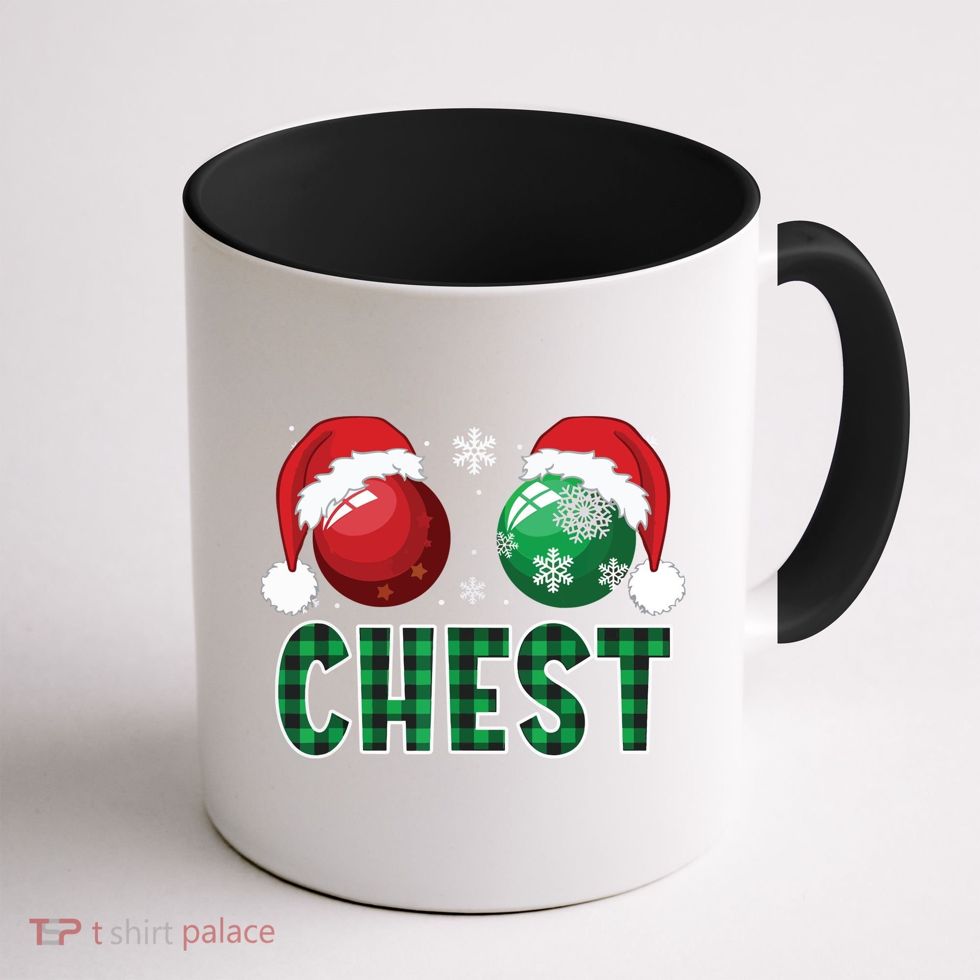 Chest Nuts Christmas Shirts Funny Matching Couple Chestnuts Coffee Mug