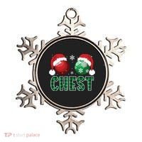 Chest Nuts Christmas Shirts Funny Matching Couple Chestnuts Ornament thumb 0