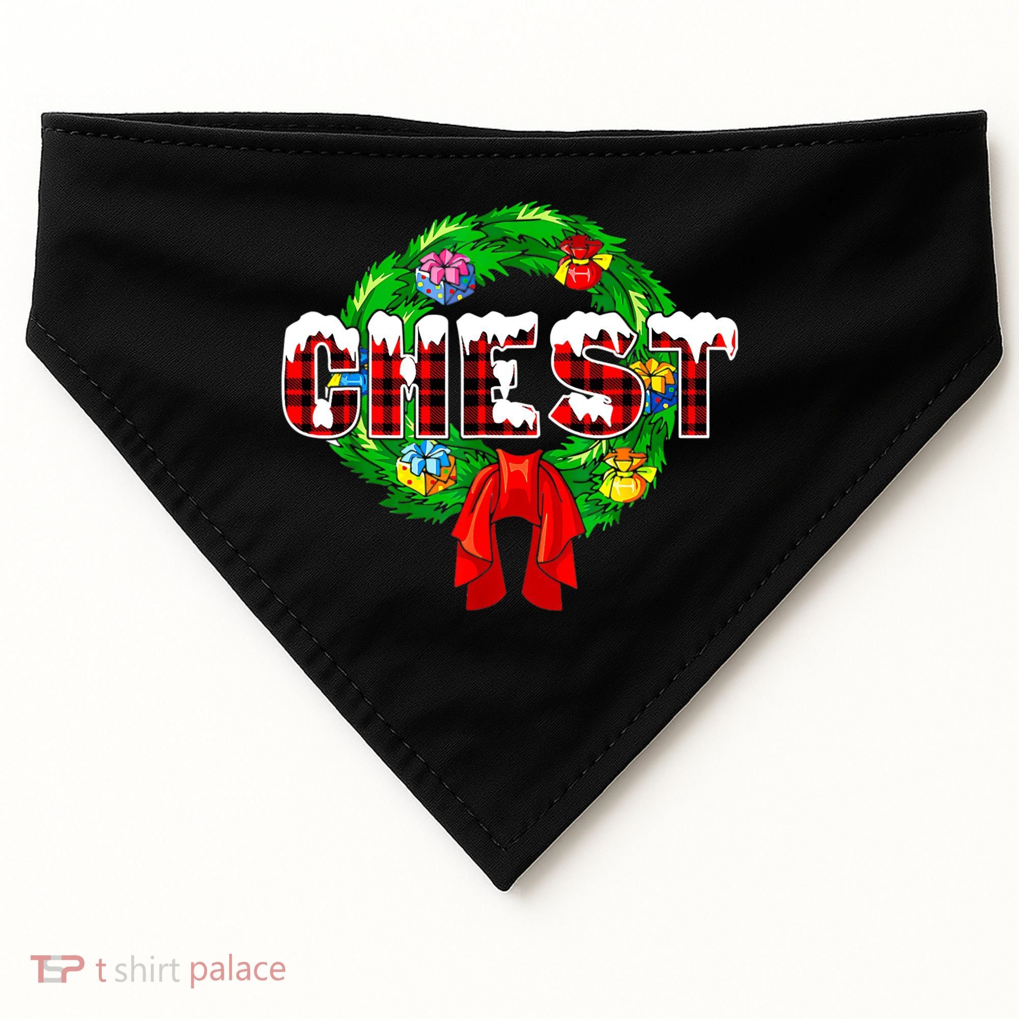 Chest Nuts Christmas Matching Couple Chestnuts USA-Made Doggie Bandana