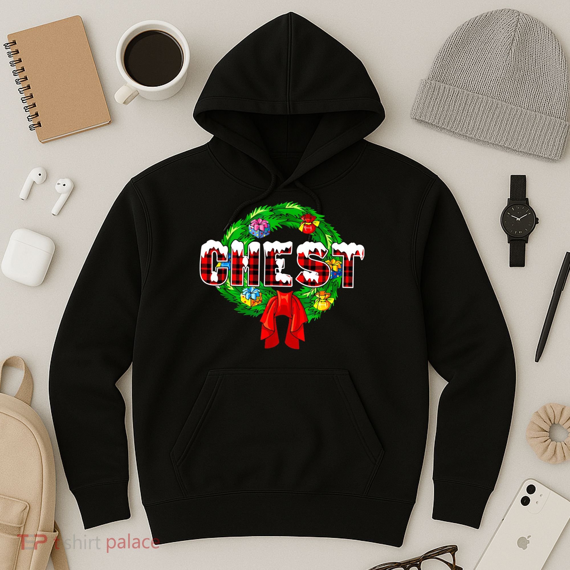Chest Nuts Christmas Matching Couple Chestnuts Hoodie